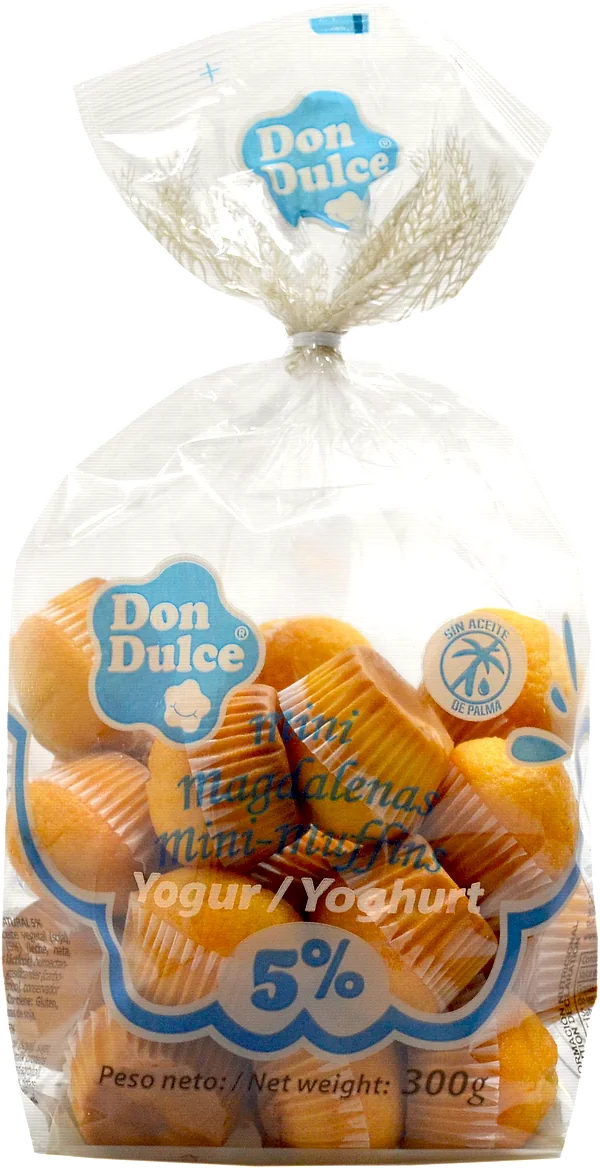 Bolsa de 300&nbsp;g de mini magdalenas Yogur