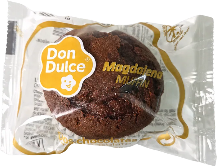 Magdalenas Dos Chocolates, envase