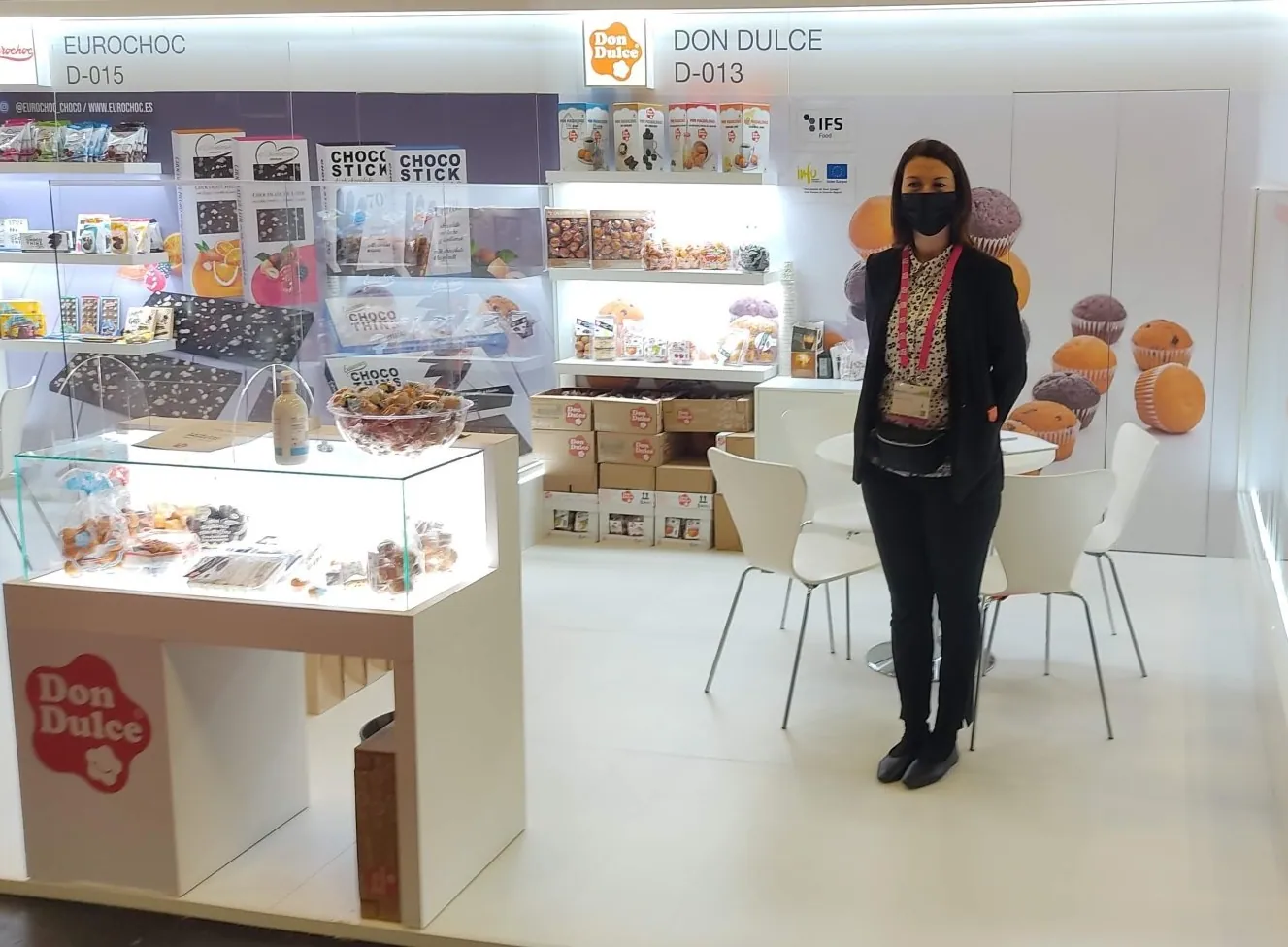 Stand de DonDulce en la feria ISM 2022